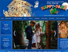 Tablet Screenshot of happypark.com.ar